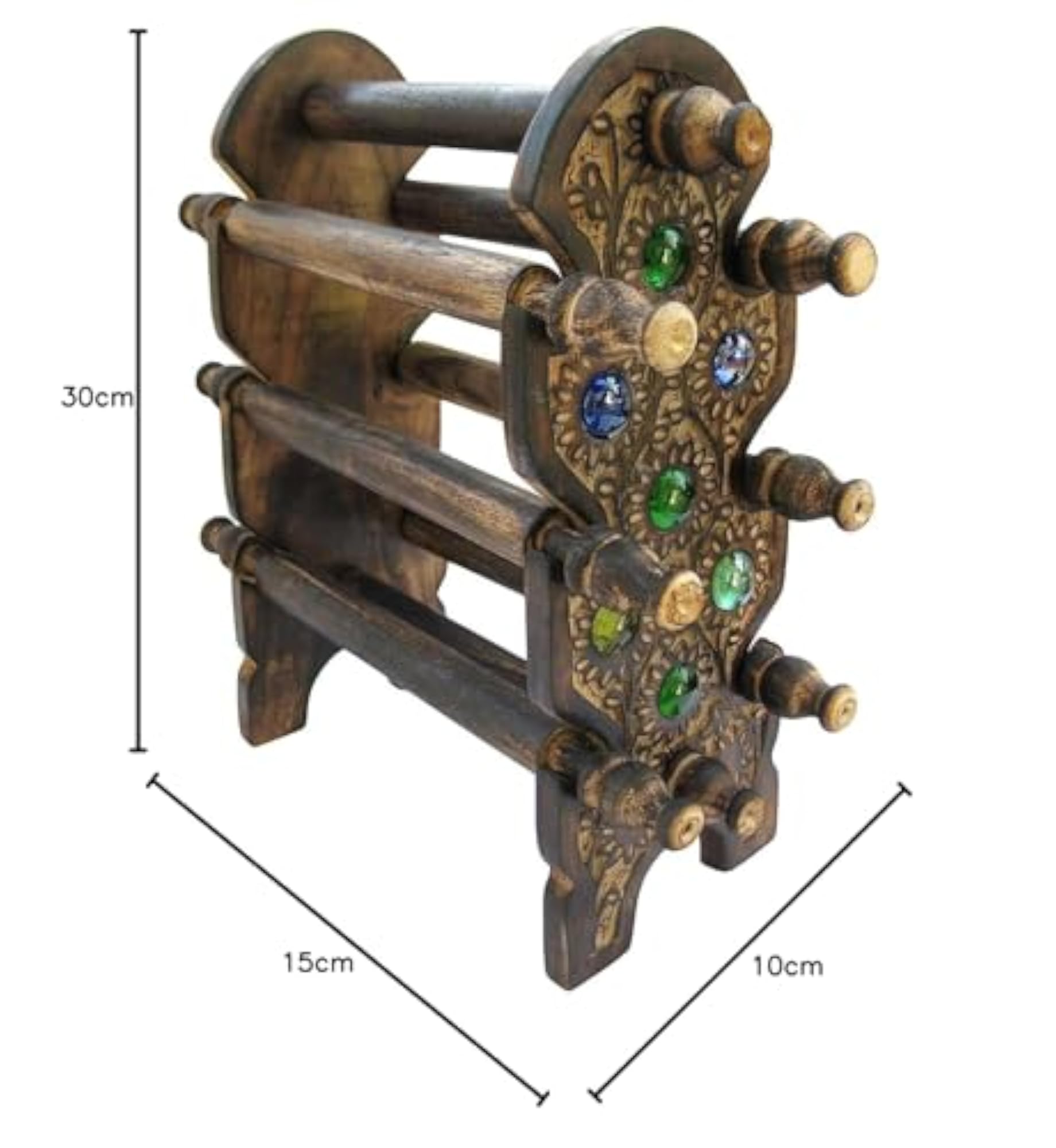 Wooden Handmade Bangle Stand for Jewellery Display